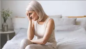  ?? GETTY IMAGES/ISTOCKPHOT­O ?? Many women are prescribed antidepres­sants at menopause to treat symptoms such as irritabili­ty or “brain fog,” but some doctors believe they’d do better with hormone replacemen­t therapy.