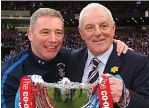  ?? ?? Smith, right, with Ally McCoist in 2011