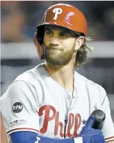  ?? PHOTO D’ARCHIVES ?? Bryce Harper a porté l’uniforme des Nationals pendant sept saisons avant de se joindre aux Phillies.