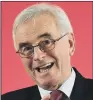  ??  ?? JOHN MCDONNELL: Top five per cent of earners would be asked to ‘pay a little bit more’.