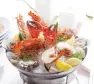  ??  ?? Seafood Platter on Ice