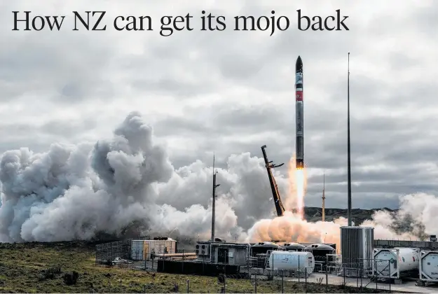  ?? Photo / Rocket Lab. ?? We wouldn’t have Rocket Lab and the New Zealand space industry if we hadn’t made rapid changes to the regulatory settings in 2016, says Steven Joyce.
