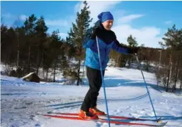  ?? FOTO: EMMA FLØDE ?? – Det blir spennende. Jeg håper det er greit. Jeg vet ikke så mye om ski. Jeg har prøvd noen ganger i Vennesla og på Strai – der var det veldig greit. Så nå får jeg prøve for første gang her, sier Edgar Lopez.