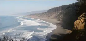  ?? California Department of Parks and Recreation ?? Sue-meg State Park, formerly known as Patrick’s Point, overlooks Agate Beach in Humboldt County. The new name comes from the Yurok tribe.