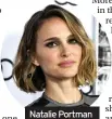  ??  ?? Natalie Portman