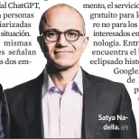  ?? EFE ?? Satya Nadella.