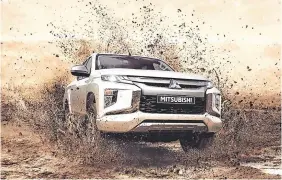  ??  ?? Workhorse: The new Mitsubishi L200 pickup. Due here later in the year.