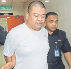  ??  ?? Mohd Syawaldi sentenced to death by hanging after being found guilty by the High Court in Kuala Terengganu. — Bernama photo