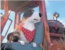  ?? ILLUMINATI­ON/UNIVERSAL PICTURES ?? Rooster (Harrison Ford) runs the farm in “The Secret Life of Pets 2.”