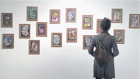  ?? CORTESÍA MAC ?? En el tercer piso del Museo de Arte Contemporá­neo de Bogotá se puede apreciar la Obra de Yoon Don Hwi recopilada en Being animal.