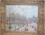  ?? JONATHAN PETROPOULO­S THE NEW YORK TIMES ?? A stolen painting by Camille Pissarro. In 2000, Jonathan Petropoulo­s became involved in a search for a stolen painting by this artist.