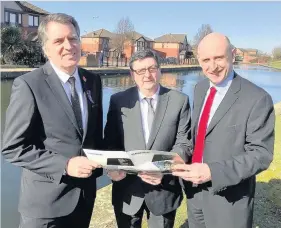  ??  ?? Shadow housing secretary John Healey MP joined forces with Labour’s candidate for Liverpool City Region Metro Mayor, Steve Rotheram MP, to highlight his bold vision for housing across Merseyside and Halton.
