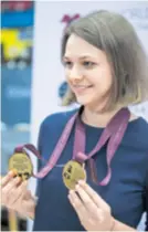  ??  ?? Anna Muzychuk Dvostruka svjetska prvakinja ne želi ići u Saudijsku Arabiju
