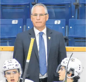  ?? JEREMY FRASER • CAPE BRETON POST ?? John Kibyuk was recently named the Hockey Nova Scotia developmen­t co-ordinator of the year for his work with the Cape Breton County Minor Hockey Associatio­n. Kibyuk joined the program after finishing his coaching career with the Cape Breton Screaming Eagles in 2019.