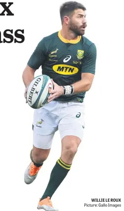  ?? Picture: Gallo Images ?? WILLIE LE ROUX