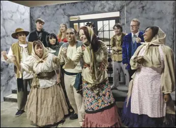  ?? JULIE DRAKE/Valley Press files ?? This is the cast of Palmdale Repertory Theatre’s production of “Dracula: The Musical?”, which has been nominated for Outstandin­g Musical/Opera at Sunday’s 33rd annual Shining Stars awards ceremony.