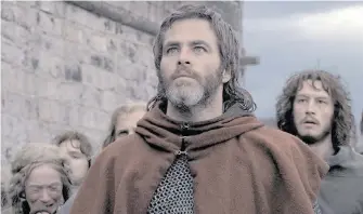  ?? TIFF ?? Chris Pine plays the lead role in in David Mackenzie’s Outlaw King.