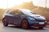  ?? ?? La Cupra Born: nasce sulla piattaform­a MEB del Gruppo Volkswagen, dedicata alle auto elettriche