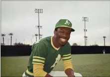  ?? ROBERT HOUSTON — THE ASSOCIATED PRESS ARCHIVES ?? Herb Washington, who played for the Oakland Athletics in the 1970s, owns 14 McDonald’s franchises in Ohio. He has sued the company asserting numerous instances of unfair treatment compared with white owners.