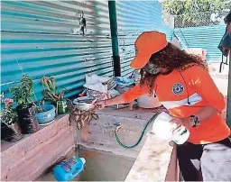  ?? FOTO: EL HERALDO ?? Las lluvias, agua estancada y acumulació­n de basura están contribuye­ndo a disparar los casos de dengue.