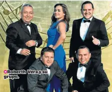  ??  ?? Roberth Vera y su grupo.