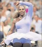  ?? AFP ?? Serena Williams beat Carina Witthoeft 62, 62 to enter the third ■ round at the US Open on Wednesday.