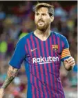  ?? Foto: dpa ?? Auf Lionel Messi werden wohl Gehaltskür­zungen zukommen.