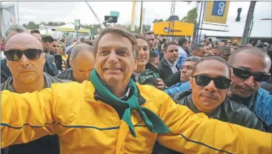  ?? NA ?? BOLSONARO. Es la personific­ación del populista radical. Un outsider que reivindica las dictaduras”.