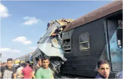  ?? REUTERS ?? El choque de dos trenes causó también 130 pasajeros heridos.