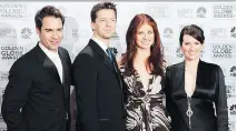  ?? THE ASSOCIATED PRESS/FILES ?? Will & Grace, starring Eric McCormack, left, Sean Hayes, Debra Messing and Megan Mullally, will air this fall on NBC.