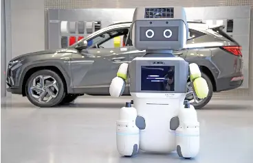 Hyundai Motor Introduces Humanoid Robot For Customer Services Pressreader