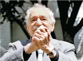  ?? MARIO GUZMÁN/EFE ?? Sorprendió que García Márquez menospreci­ara públicamen­te la relevancia de la ortografía.