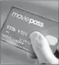  ?? Darron Cummings AP ?? MOVIEPASS’ parent paid about $8.6 million for Moviefone, including $1 million in cash.