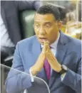  ?? Andrew Holness (Photo: Garfield Robinson) ??