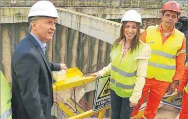  ?? CEDOC PERFIL ?? ESTRATEGIA. Macri y Vidal diagraman una campaña corta que tenga eje en las obras públicas.