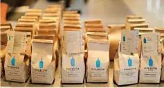  ??  ?? As valuable as wine: Blue Bottle Coffee is made from single-origin beans
