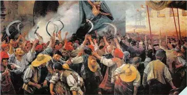  ??  ?? Arriba a la izquierda, el Corpus de Sangre que precipitó la llamada Guerra de los Segadores.
A la derecha, Luis de Haro y Guzmán, valido de Felipe IV desde 1643, cuando su tío cayó en desgracia.