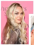  ??  ?? Victoria’s-SecretMode­l CANDICE SWANEPOELS Engelslock­en strahlen jetzt noch viel heller