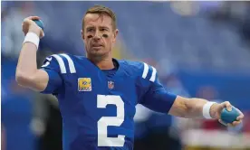  ?? Watson/USA Today Sports ?? Matt Ryan has struggled to establish himself with the Colts this season. Photograph: Jenna