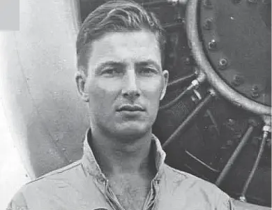  ?? SHARON TROY ?? The last anyone saw of Canadian Navy pilot Lt. Barry Troy he was flying into dense fog off the Florida coast in 1958.