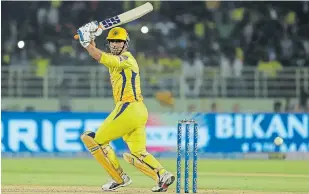  ?? Picture: DEEPAK MALIK /SPORTZPICS FOR BCCI ?? LONGEVITY: MS Dhoni, captain of Chennai Super Kings, will be retained as long as he can keep playing.