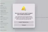  ?? ?? When you export your passwords, ensure that the file is protected by robust encryption.