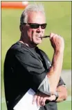  ?? Calgary Herald Archive ?? John Hufnagel will have some decisions to make when the Stamps rookie camp starts May 30 at Mcmahon Stadium.