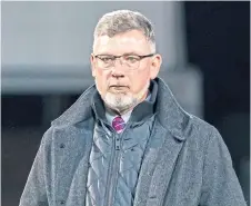  ??  ?? Former Hearts and Scotland manager Craig Levein.