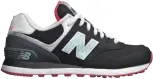  ??  ?? Suede sneakers, New Balance ($100)