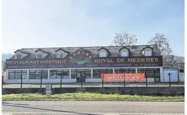  ?? M.B. ?? Situé sur la départemen­tale 113, le restaurant Royal de Mézières a fermé en 2021.