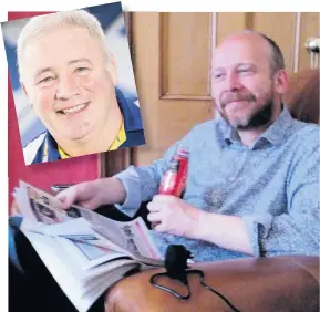  ??  ?? ROBBED Billy McNeil toasts former Gers star Ally McCoist who sent cheeky reply