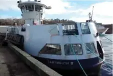  ?? YOUTUBE ?? The Dartmouth III ferry will be in Toronto before the end of the year, said new owner Bill Beasley, whose company runs Centrevill­e Amusement Park.