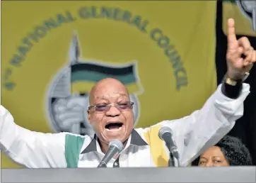  ?? PICTURE: BOXER NGWENYA ?? LEADING BY EXAMPLE: The writer suggests the ANC disavow its leaders of the notion that politics is a get-rich-quick scheme, and audits may be part of this, but they’re not the whole story.