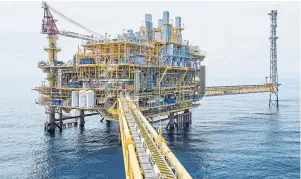  ??  ?? PTTEP says it will continue to beef up production at its Bongkot gas block in the Gulf of Thailand despite approachin­g the end of its concession.